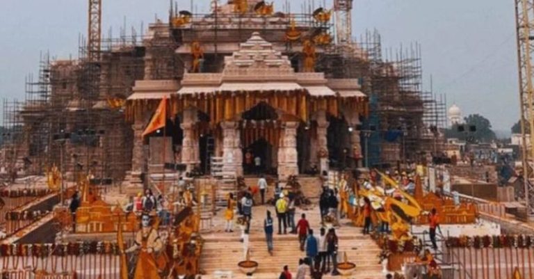 રામ મંદિર પ્રાણપ્રતિષ્ઠા શંકરાચાર્યો સમર્થન