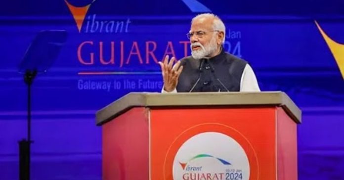 વાઇબ્રન્ટ સમિટ PM નરેન્દ્ર મોદીએ સંબોધન ભારત