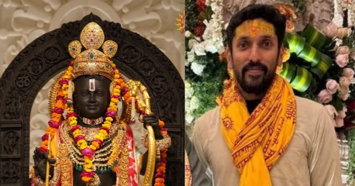 રામલલાની મૂર્તિની અરુણ યોગીરાજે