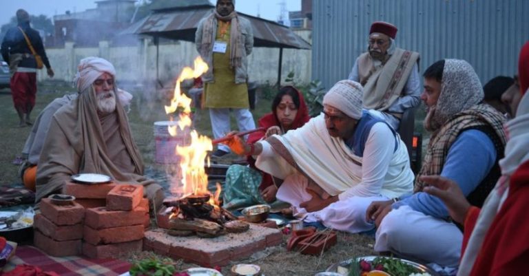 પ્રાણપ્રતિષ્ઠા અનુષ્ઠાનનો બીજો દિવસ