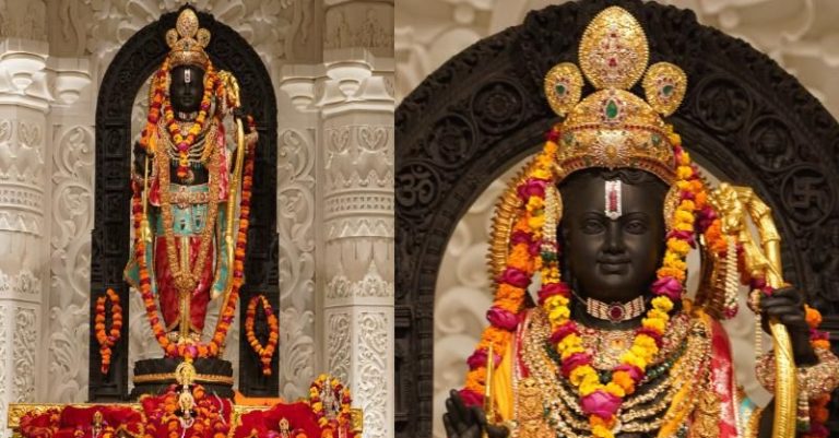 રામલલાની મૂર્તિ ભક્તોએ