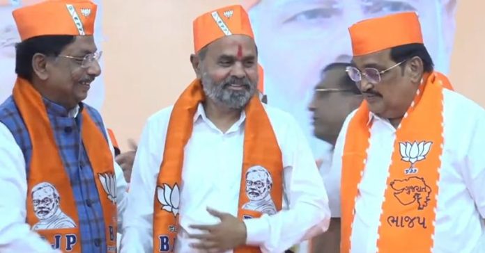 કોંગ્રેસ સીજે ચાવડા ભાજપમાં