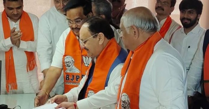 BJP જે.પી નડ્ડાએ