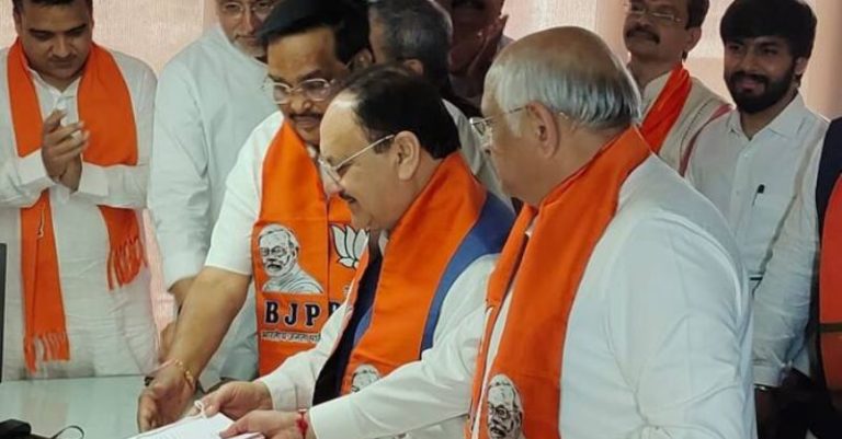 BJP જે.પી નડ્ડાએ