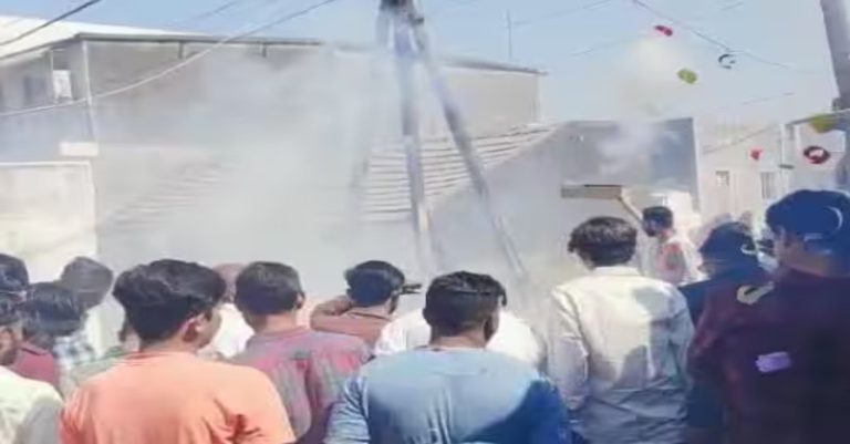 જૂનાગઢમાં પોલીસ હુમલો ઉજવણી