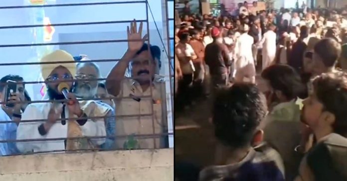 મુફ્તી અઝહરી ટોળું હોબાળો