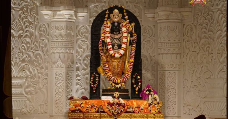રામ મંદિરમાં રામલલા વિશ્રામ