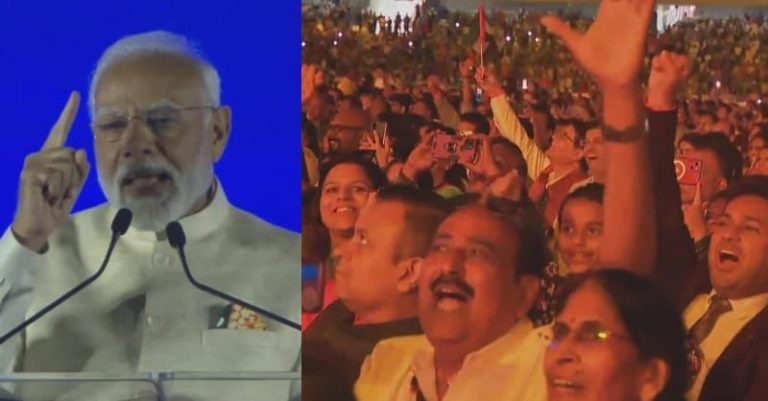 અહલાન મોદી કાર્યક્રમ PM મોદીએ સંબોધન