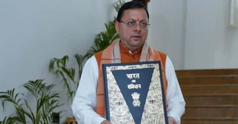 ઉત્તરાખંડ વિધાનસભામાં UCC બિલ્ પુષ્કર સિંઘ ધામી