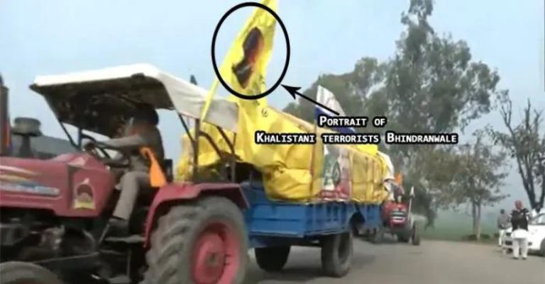 ખેડૂત આંદોલનના ખાલિસ્તાનીઓનું