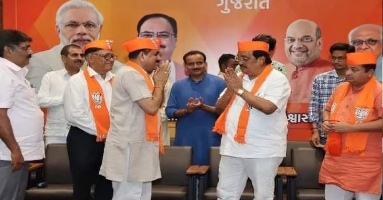 ગુજરાત કોંગ્રેસમાં કંકાસ ભાજપમાં સામેલ NSUI ધારાસભ્યો