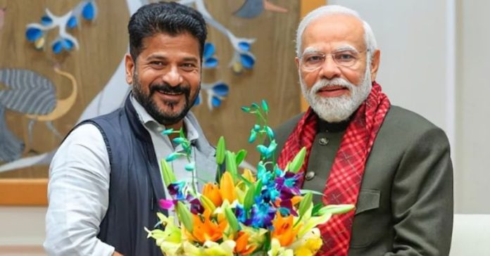 તેલંગાણાનો વિકાસ ગુજરાત CM રેવંત રેડ્ડી PM નરેન્દ્ર મોદી ગુજરાત મોડલ