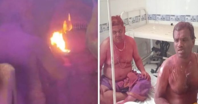 ઉજ્જૈન મહાકાલ મંદિરના ગર્ભગૃહમાં આગ