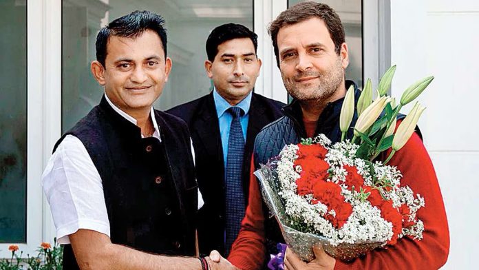 પરેશ ધાનાણી રાહુલ ગાંધીના