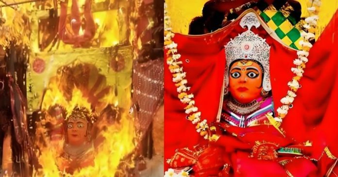 મેવાડ ઇડાણા માતાએ અગ્નિસ્નાન રાજસ્થાન ઉદયપુર
