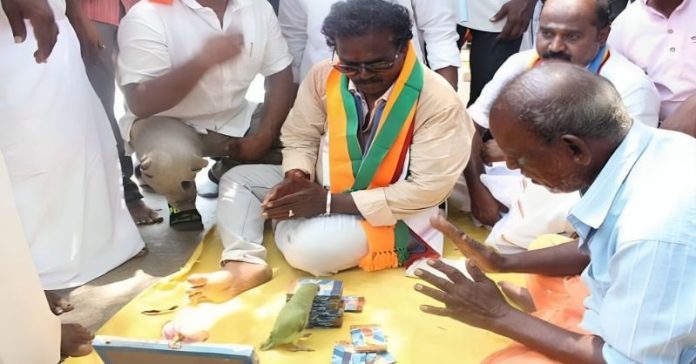 તમિલનાડુમાં પોપટે ભવિષ્યવાણી ધરપકડ PMK