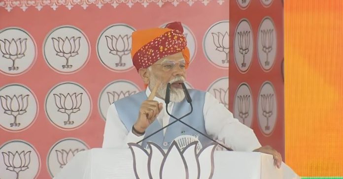PM મોદી રાજસ્થાનમાં સભા