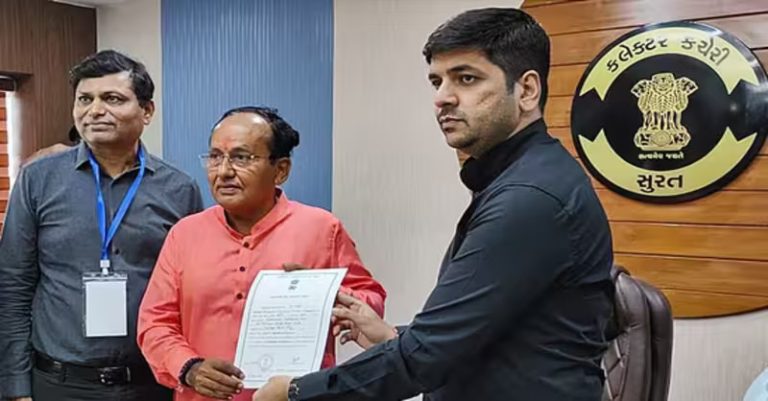 સુરત ભાજપની બિનહરીફ જીતનો
