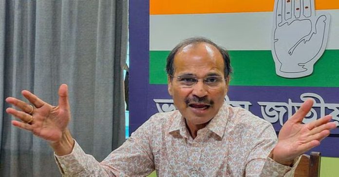 અધીર રંજન ચૌધરીએ અદાણી-અંબાણીને