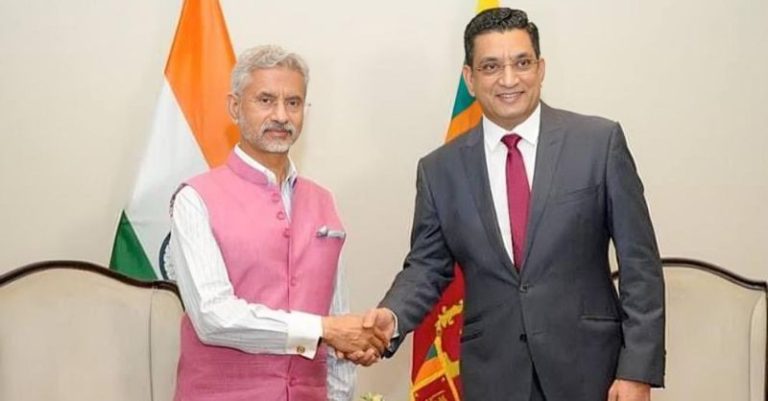 ભારતના શ્રીલંકન વિદેશ મંત્રી ચીન