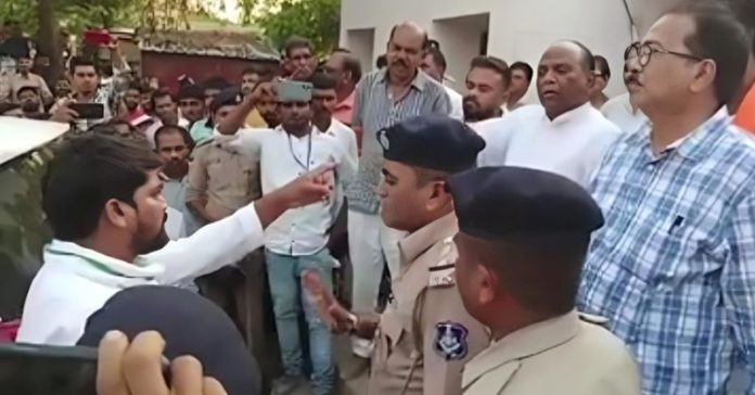 ચૈતર વસાવા મનસુખ AAP આરોપ બોલાચાલી