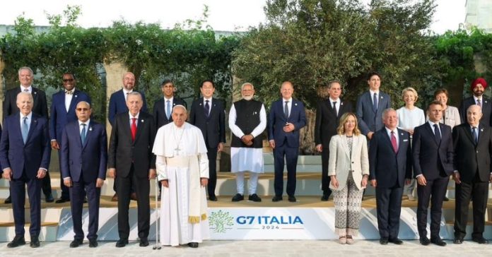 G7 ભારત કેન્દ્રસ્થાન મોદી
