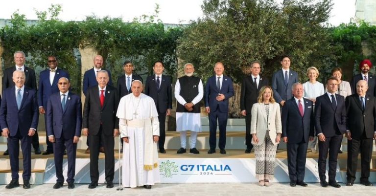 G7 ભારત કેન્દ્રસ્થાન મોદી