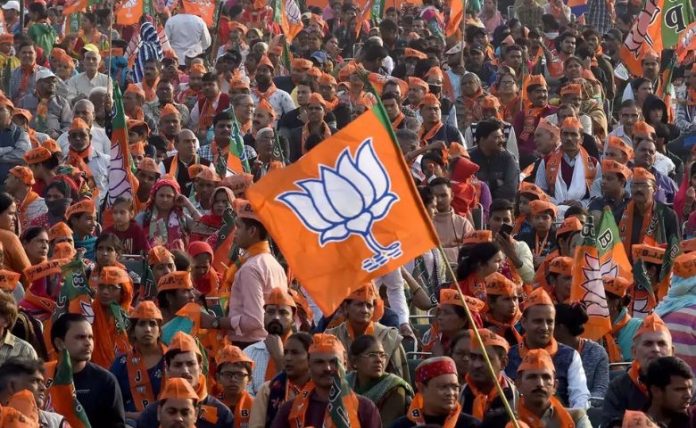 રાજકોટમાં ભાજપે વિજય ઉજવણી