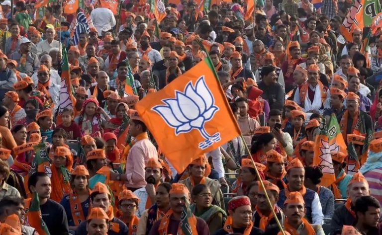 રાજકોટમાં ભાજપે વિજય ઉજવણી