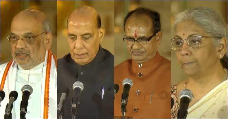 મોદી સરકાર કેબિનેટ મંત્રીઓ
