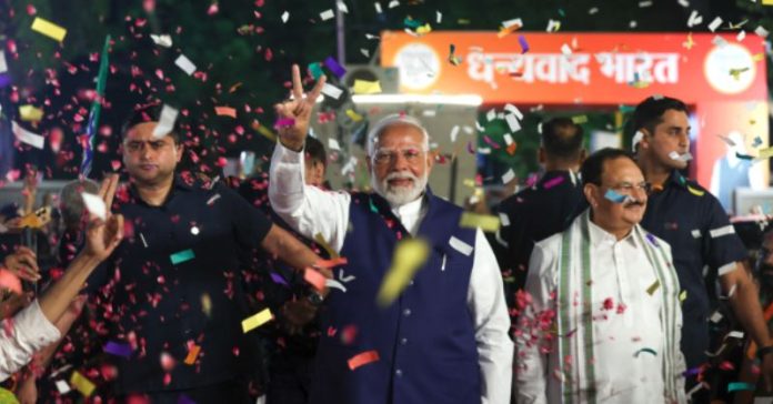 મોદી શપથ આમંત્રણ