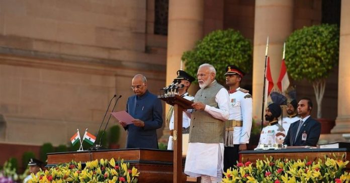 શપથગ્રહણ વડાપ્રધાન મોદી