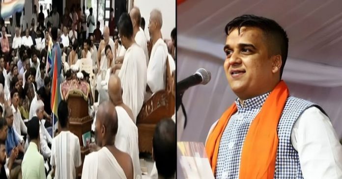 જૈન સમાજના ધરણાં પૂર્ણ હર્ષ સઘવી