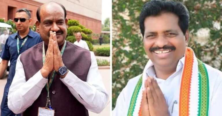 લોકસભા અધ્યક્ષ બિરલા સુરેશને ઓમ કે