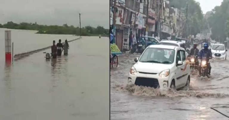 સૌરાષ્ટ્ર ધોધમાર વરસાદ