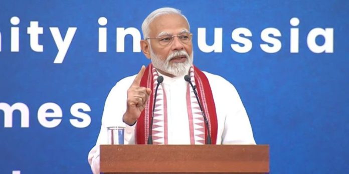 PM મોદીએ ભારતવંશીઓને સંબોધિત મોસ્કોમાં રશિયામાં