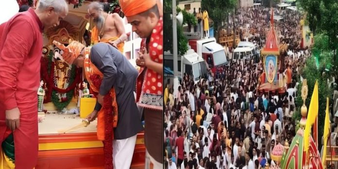 અમદાવાદમાં જગન્નાથ રથયાત્રાનો પ્રારંભ