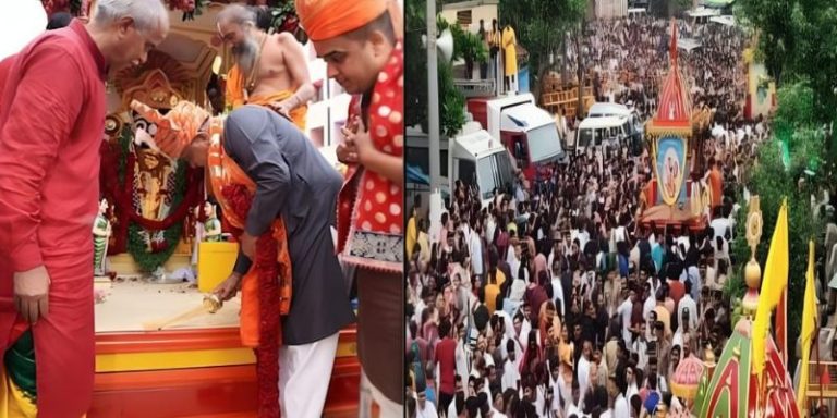 અમદાવાદમાં જગન્નાથ રથયાત્રાનો પ્રારંભ
