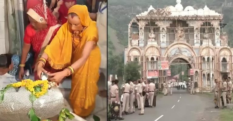 હરિયાણાના નૂંહમાં બ્રિજમંડલ જળાભિષેક યાત્રાનો પ્રારંભ સુરક્ષા