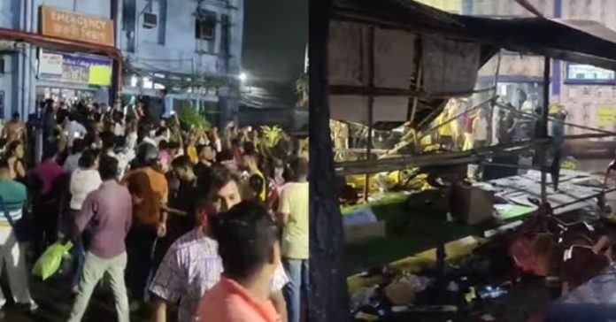 કોલકાતા હૉસ્પિટલ તોડફોડ