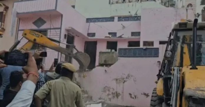 ઉદયપુર બુલડોઝર