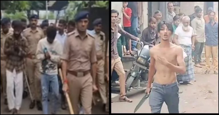 લિંબાયતમાં પોલીસે સરઘસ