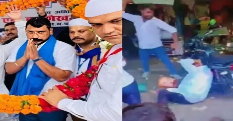 ચંદ્રશેખર આઝાદના મળતિયાઓએ હુમલો