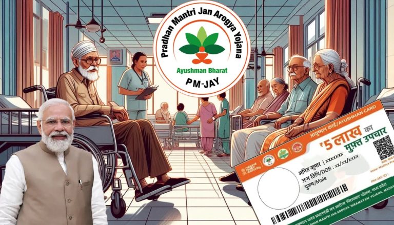 આયુષ્માન ભારત મોદી વાયદો 70+