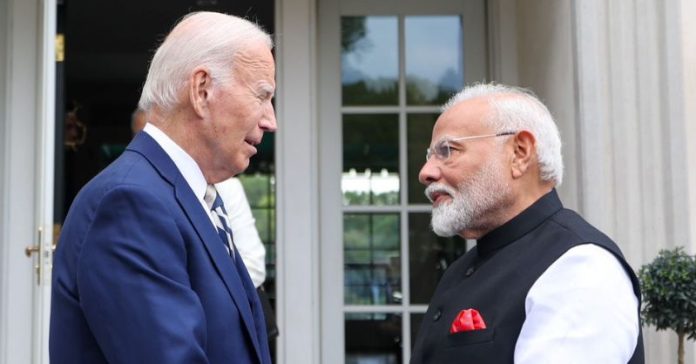 મોદી બાયડન USA