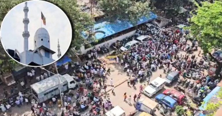 ધારાવી મસ્જિદનો ગેરકાયદે