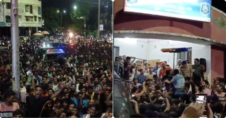 સુરત ગણેશજી મંડપ પથ્થરમારો