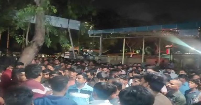 રતલામમાં ગણેશ પ્રતિમા પથ્થરમારો