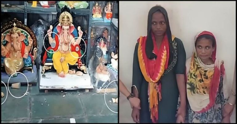 સુરતના અઠવા ગણેશજી મૂર્તિઓ તોડી મુસ્લિમ