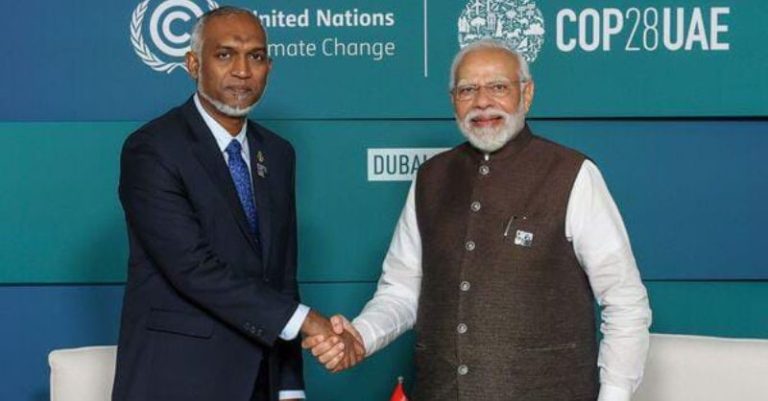 માલદીવના રાષ્ટ્રપતિ ભારત